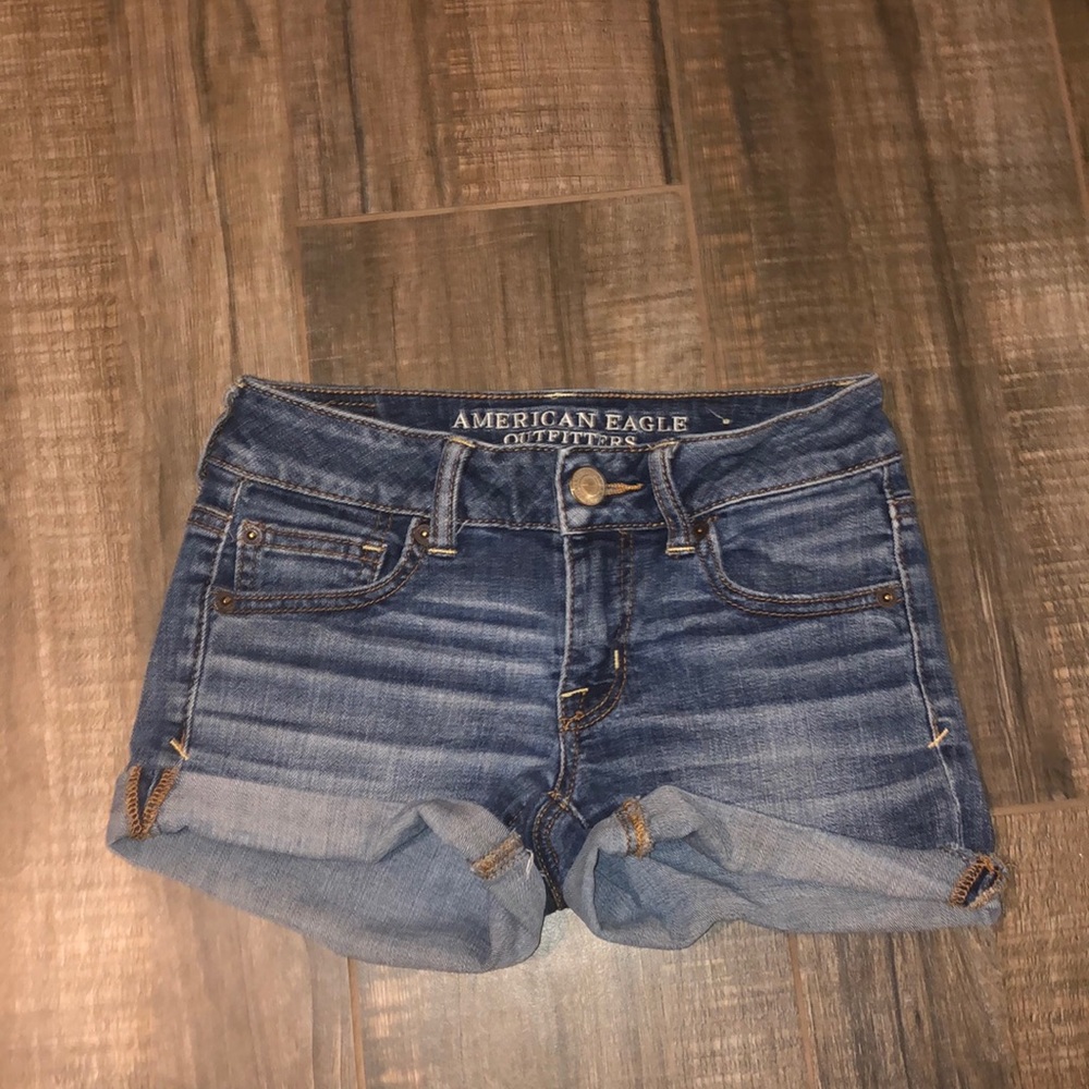 Navy shorts